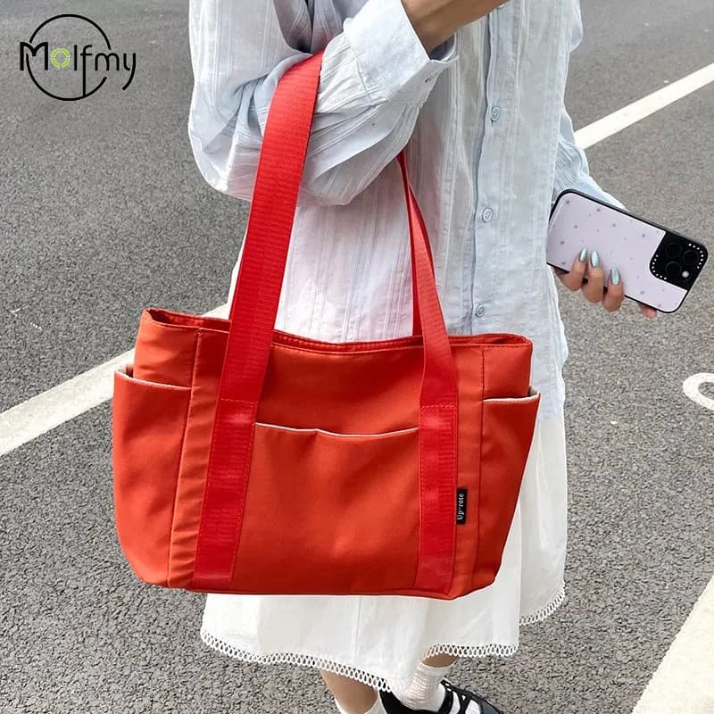 Women's Bags Casual Shopping Bags for Women Soft Canvas Large Capacity Tote Bag Messenger Mummy Shoulder Handbag Bolsas Feminina