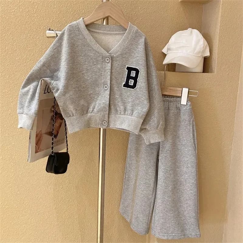 Baby Girls Clothes Set Childrens Clothing Spring Suit Jacket+Pants 2PCS Toddler Girl Sport Suit Kids Baby Girl Outfit Sets