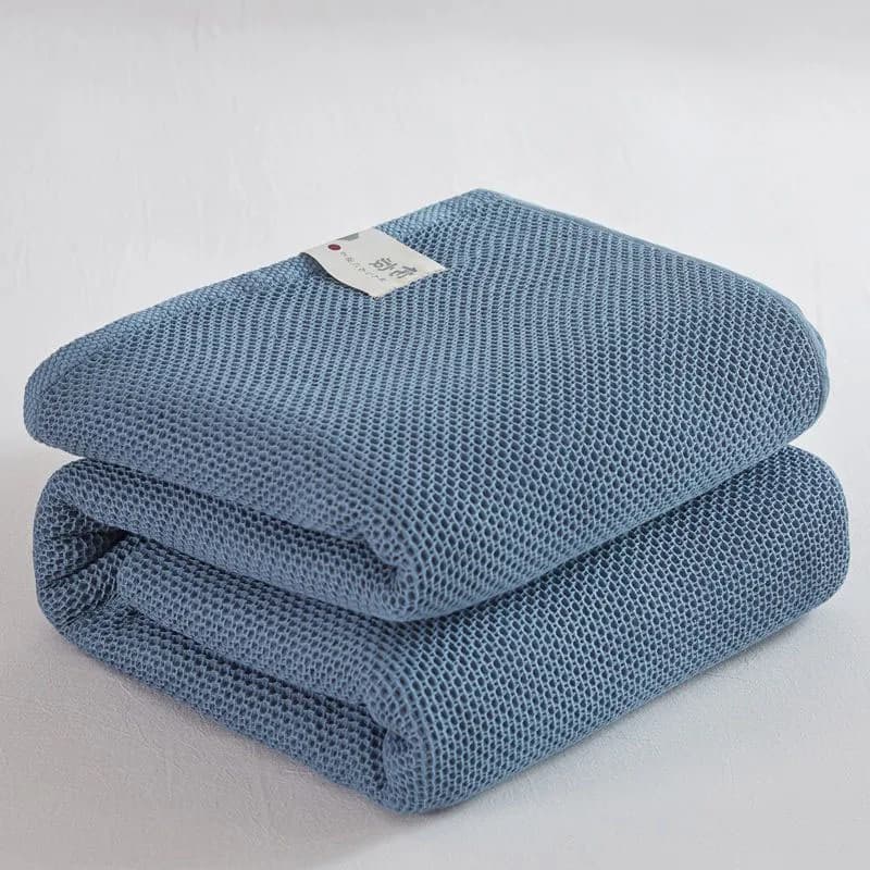 Solid Cotton Blanket for Bed Waffle Plaid Bedspread for Single Queen King Bed Sofa Blankets Throw Sofa Cover Sheet Summer Quilt