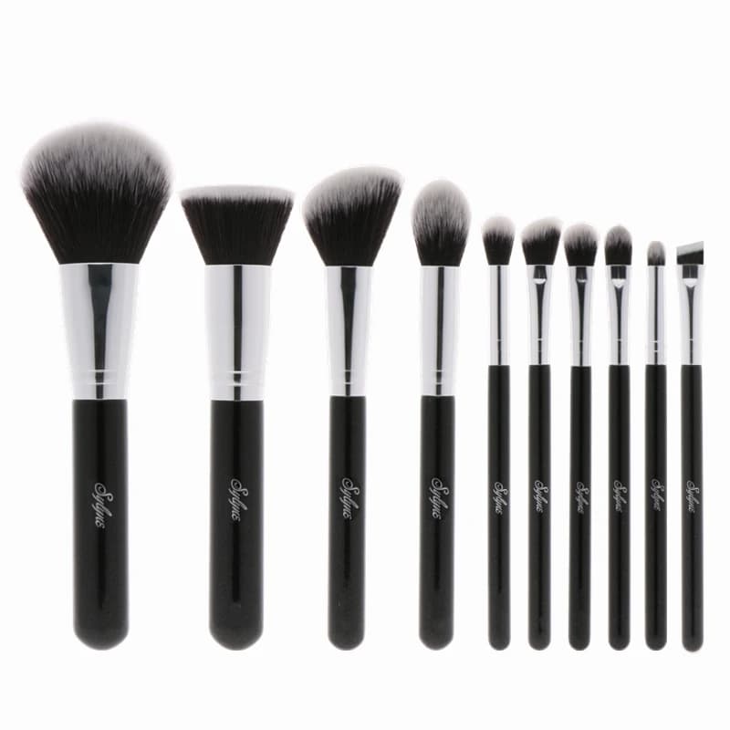 Professional Makeup Brushes Powder Foundation Highlighter Eyebrow Eyeshadow Make Up Kit Tools