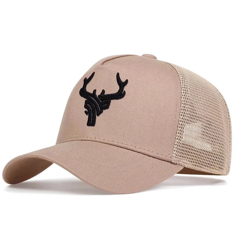 Men's Casual Baseball Caps, Spring And Summer, Big Head Bib Caps, High Deer Head Hats, Men's Outings, Sun Protection