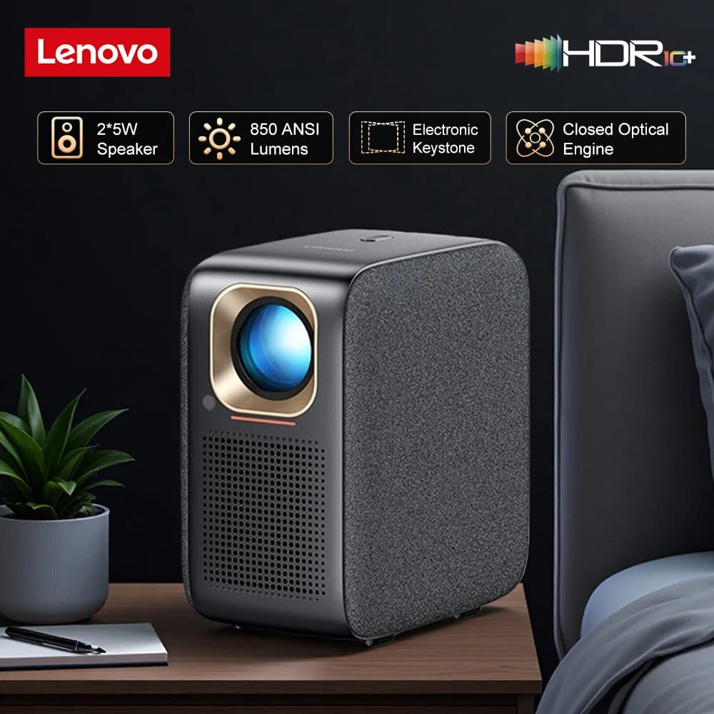 Lenovo T100 4K Projector Full HD 1080P 4k Projectors for Movies Beam Android Smart tv Video LED Home Theater
