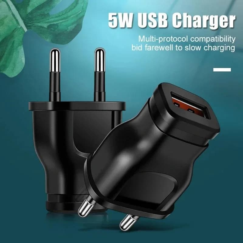 Mobile Phone Chargers 5V 1A USB Charger Mini Power Adapter Travel Wall Charger For iPhone 16 15 14 13 Pro Max Samsung S20 Phone