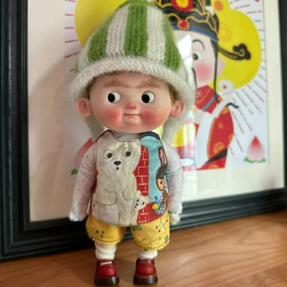 BJD 1/6 Big Head Doll DIY Children's Doll Toy Gift Accessories