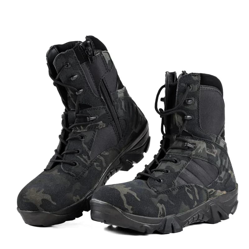 Men's Boots 2026 New Combat Shoes For Men Outdoor Sport Climb Mountains Cross Country Men Sneakers sapatos masculinos