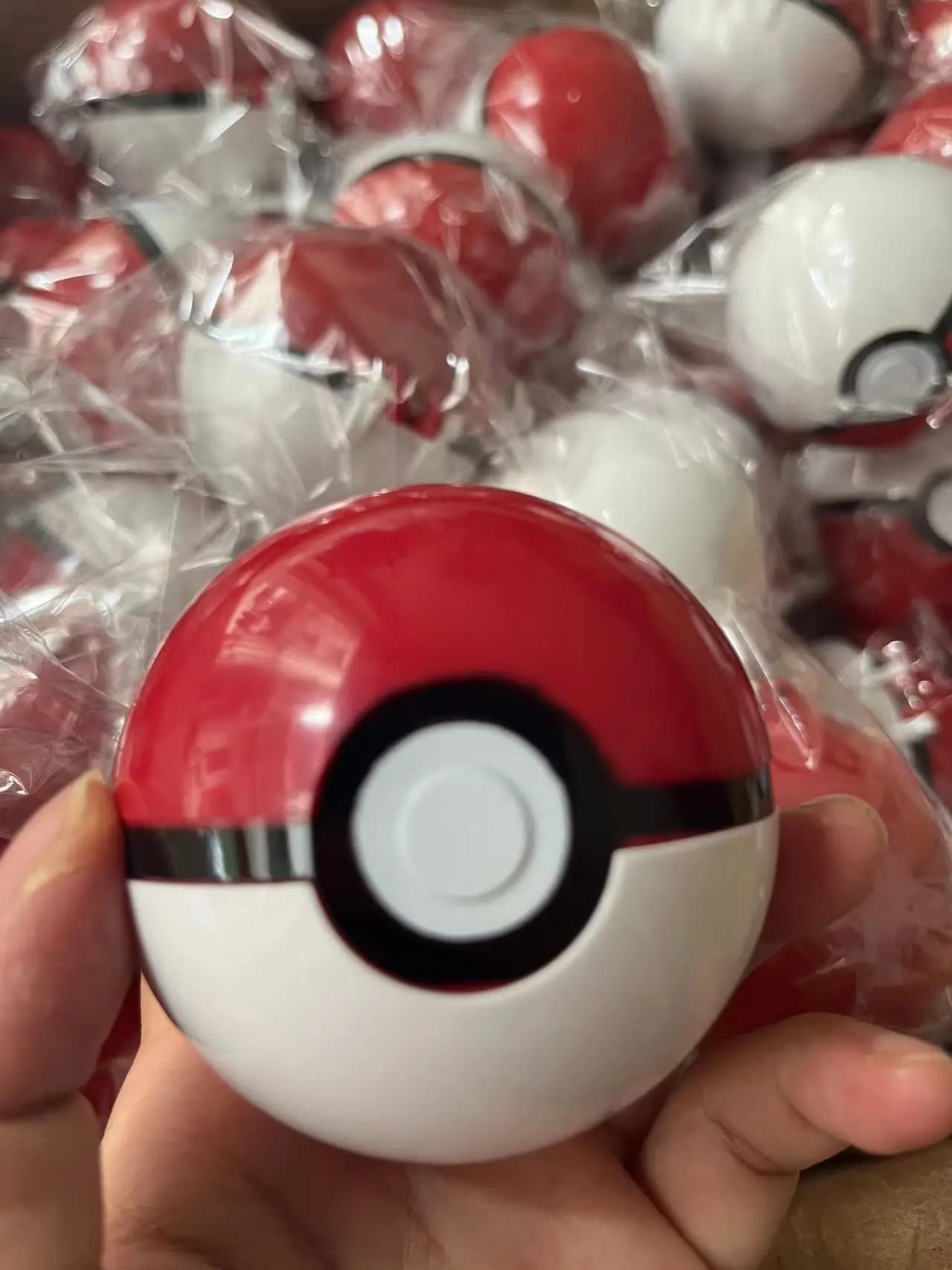 Pokeball 7cm Action Figure Toys Set with 1pcs Random Mini Figures Inside Toy Collectible Gift for Kids Children