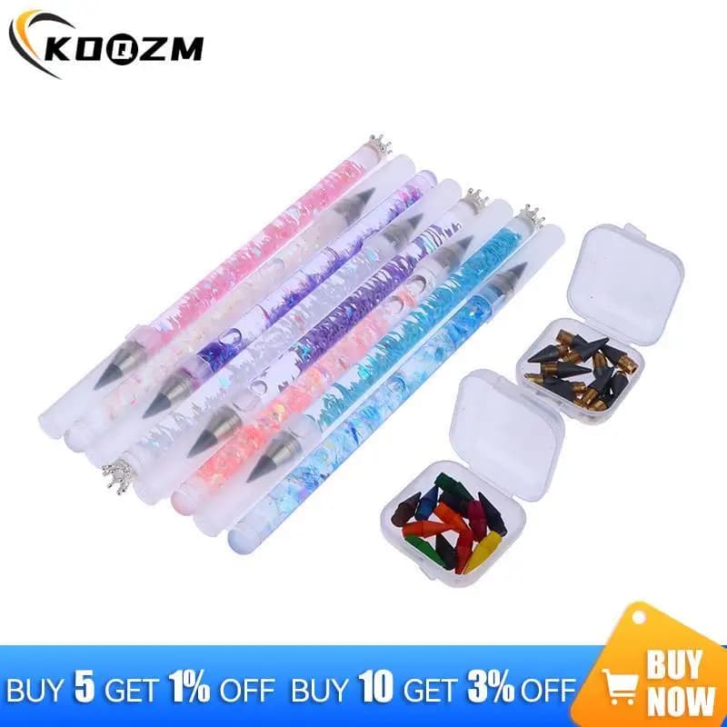 New 1pc Colorful Unlimited Writing Pencil No Ink Pen Magic Without Sharpening Pencils Painting Supplies Novelty Gifts Stationery