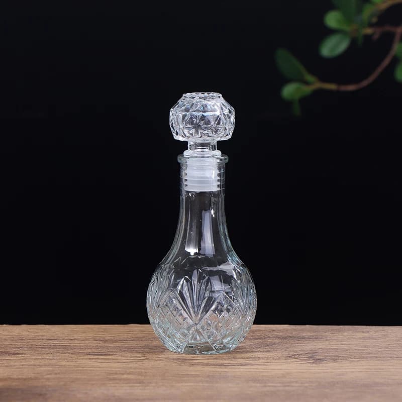 1Pc 100/150ml Transparent Glass Cup Whiskey Decanter Party Barware Whiskey Glass Bottle For Liquor Bourbon Barware