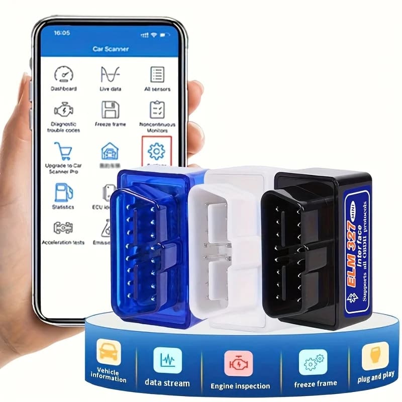 Car Code Scanner, Compact Scanner, Portable Device, Durable, Precision Tool, Diagnostic Equipment, Vehicle Owners, Automotive Technicians