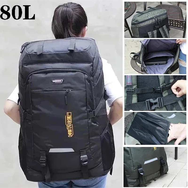 Men's Outdoor Sports Backpack Climbing Travel Rucksack Camping Hiking Backpack School Backpack For Male Female