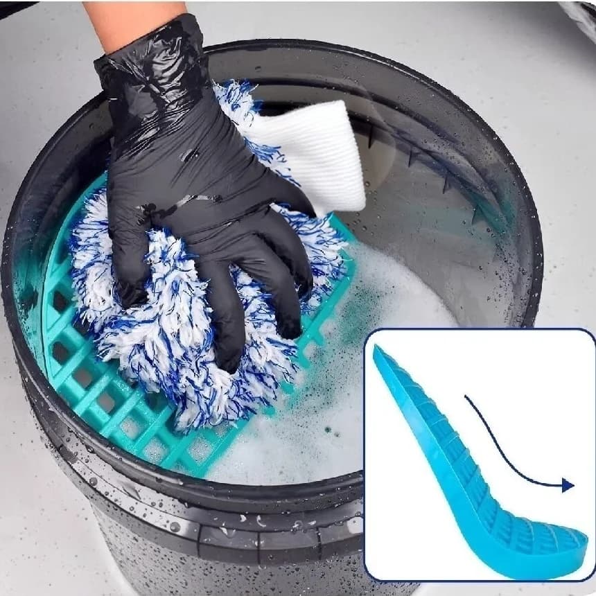 Car washing gloves cleaning tools Bucket Dirt Guard Grit Catcher Car Wash Mitts and Sponges Dirt and Debris Remove Tools