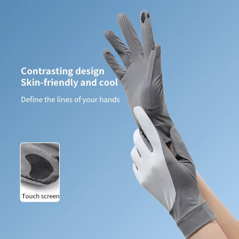 Driving Gloves Women for Sun UV Protection UPF 50+ Touchscreen Full Finger