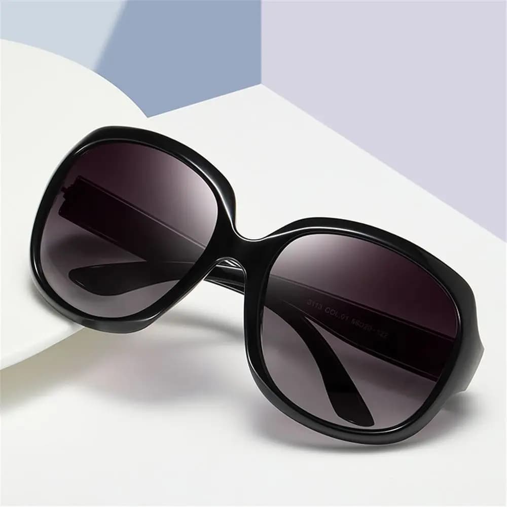 Sunglasses for Women Men Classic Retro Vintage Oversized Eyewear Fashion Shades Round Faced Driving Glasses