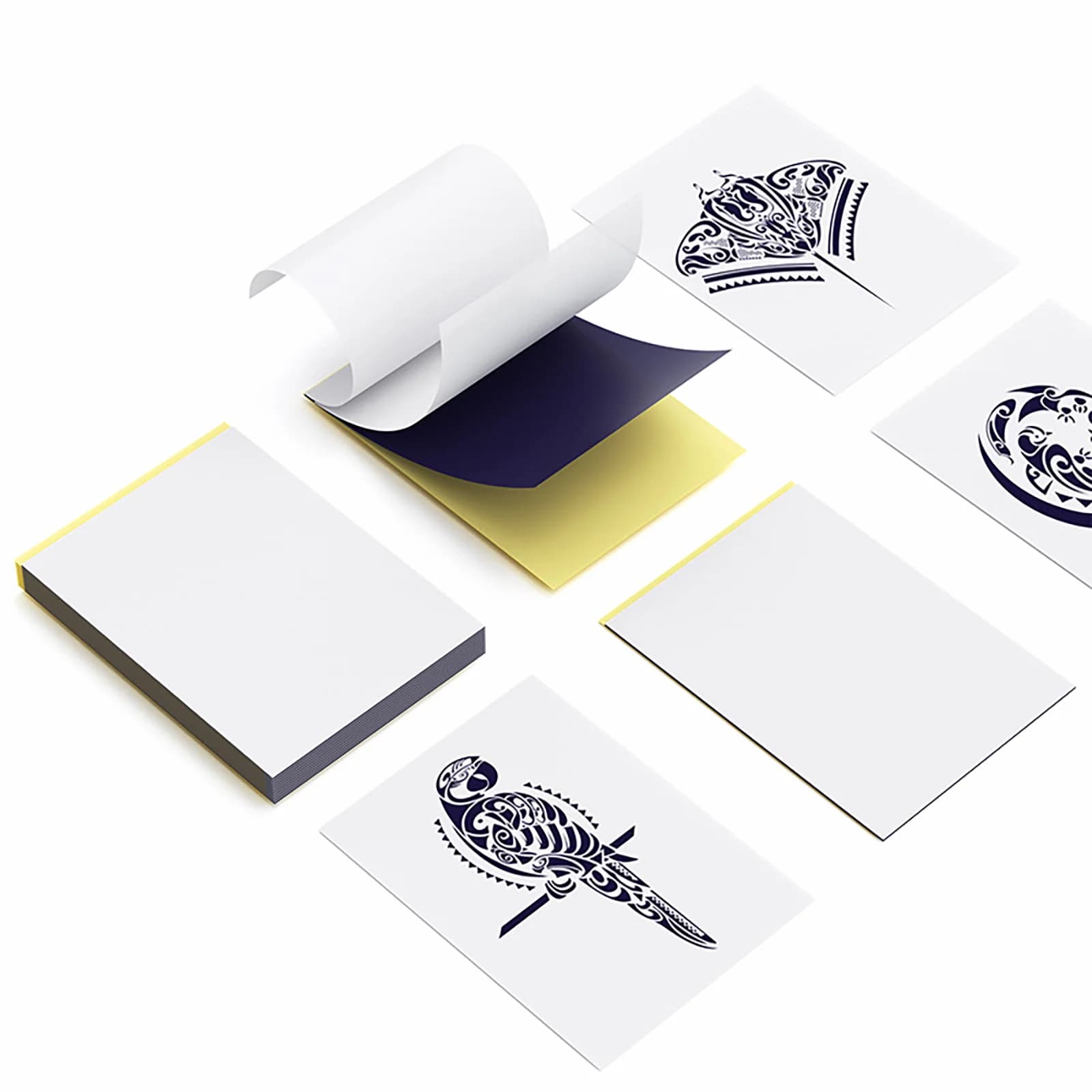 Tattoo Transfer Paper A4 Size DIY Stencil Tracing Paper Carbon Thermal Copy Paper for Tattoo Copier Tattooists Tattoo Supplies