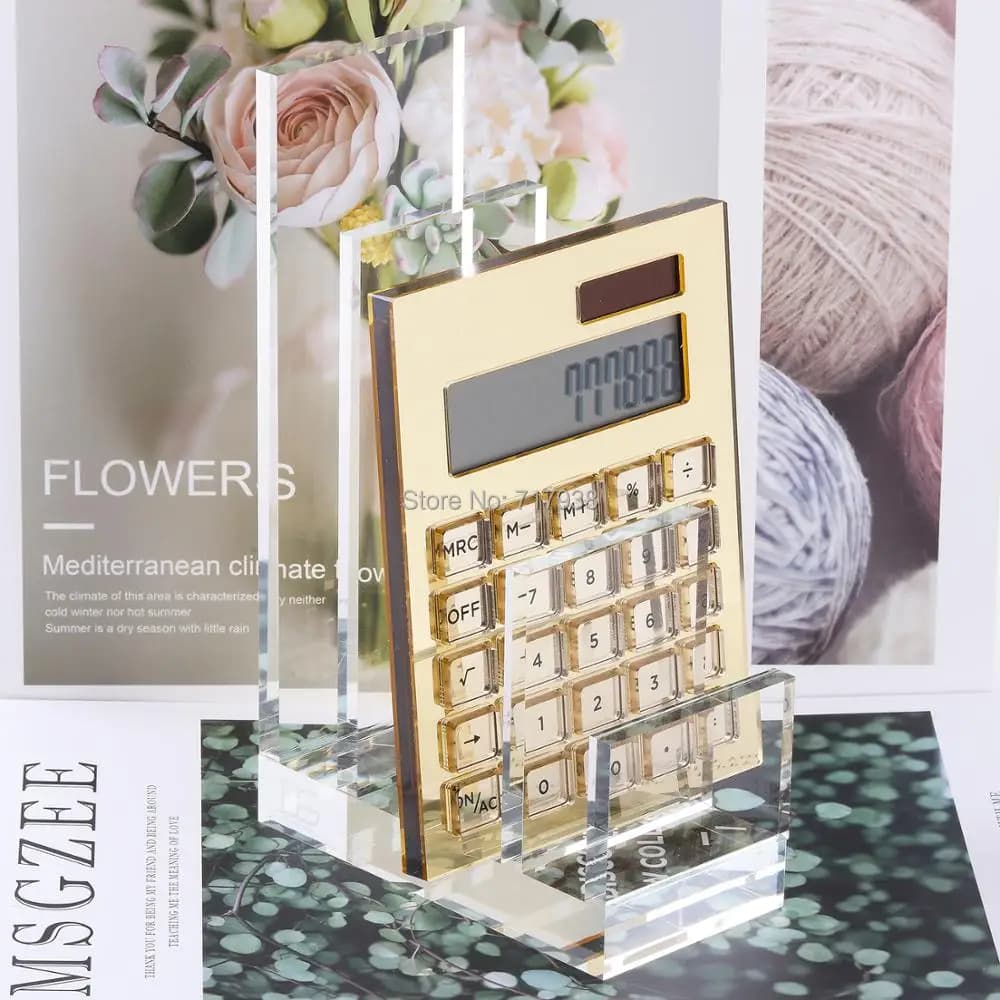Clear Acrylic File Organizer Vertical - Sorts Flyers, Brochures, Leaflets Desk Kit