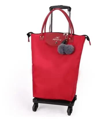 New Women Travel trolley bags Women bag wheels wheeled bags carry on luggage Bags on wheels trolley bags Rolling Luggage bag
