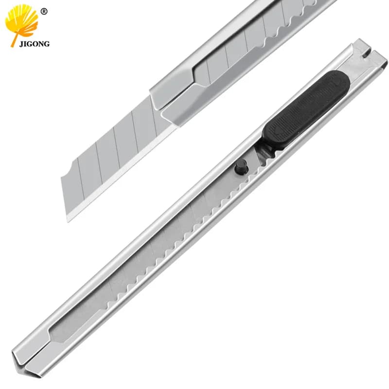 2Pcs / Set Art Knife Art Supplies Utility Knife Paper And Office Knife Diy Art Cutter Knife Stationery School Tools Paper Cutter