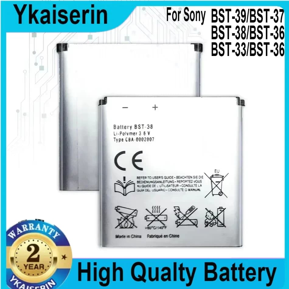For Sony Ericsson Battery BST-33 BST-38 BST38 BST-37 BST37 BST-BST BST36 BST-39 BST 39 33 36 37 38 BST39 Battery Batteries