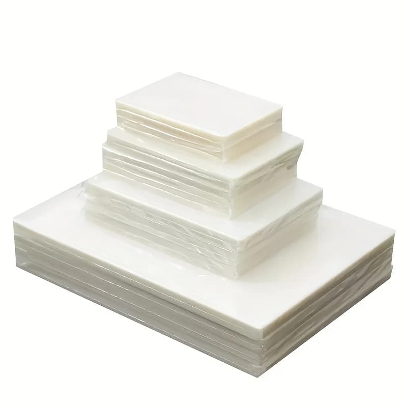 100PCS 70 Mic 2R 3R 4R 5R Thermal Laminating Film PET For Photo/Files/Card/Picture Lamination Pouch Laminator Hot Laminator Film