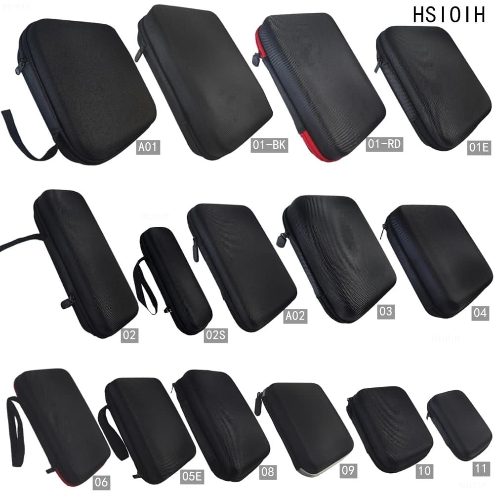 Earphone Data Storage Bag Cable Organizer Multimeter Electronic Box Bags Zipper Pouch Tech Gadgets Portable Charger U Disk Case