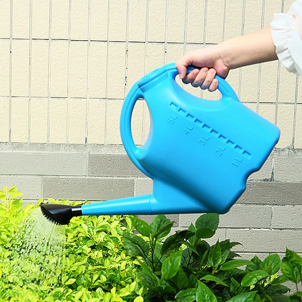 Watering Can for Indoor Outdoor Plants Large Plastic Water Can for Flower Potted Plant Long Spout Watering Pot for Garden