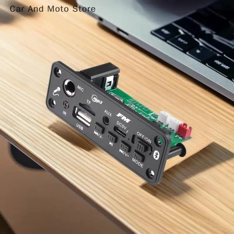 Audio Player Set with Amplifier; Bluetooth MP3 Decoder Board; Ideal for DIY MP3 Player Projects.