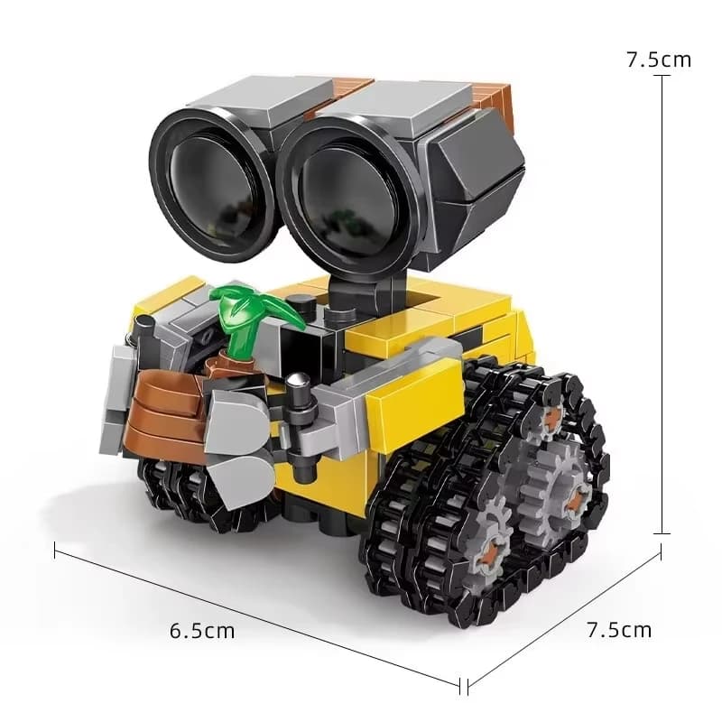 Mini Wally Building Blocks Kit MOC Multi Joint Movable Classic Movie Model Building Blocks Assembly Children's Toys Rising Gift