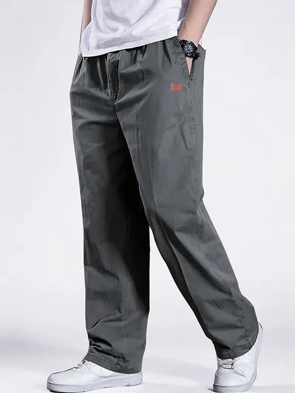 Men's Cargo Jogger Pants, Relaxed Fit with Drawstring