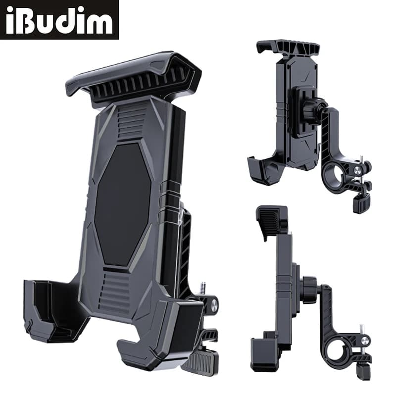 Mobile Phone Holder for Bicycle MTB Bike Cell Phone Support Motorbike Motorcycle Scooter Handlebar Smartphone Stand GPS Bracket