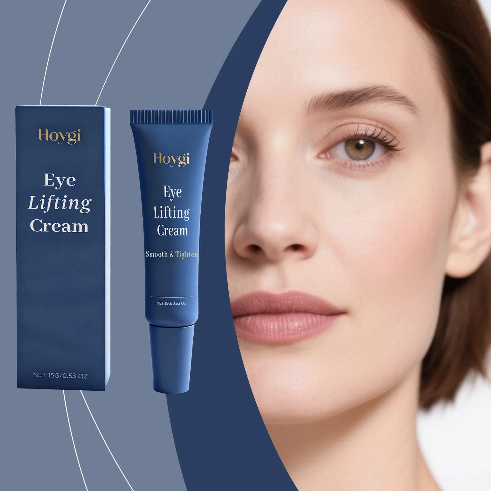 Moisturizing and Delicate Skin Around The Eyes, Daily Application and Massage, Gentle and Tender Eye Care Cream