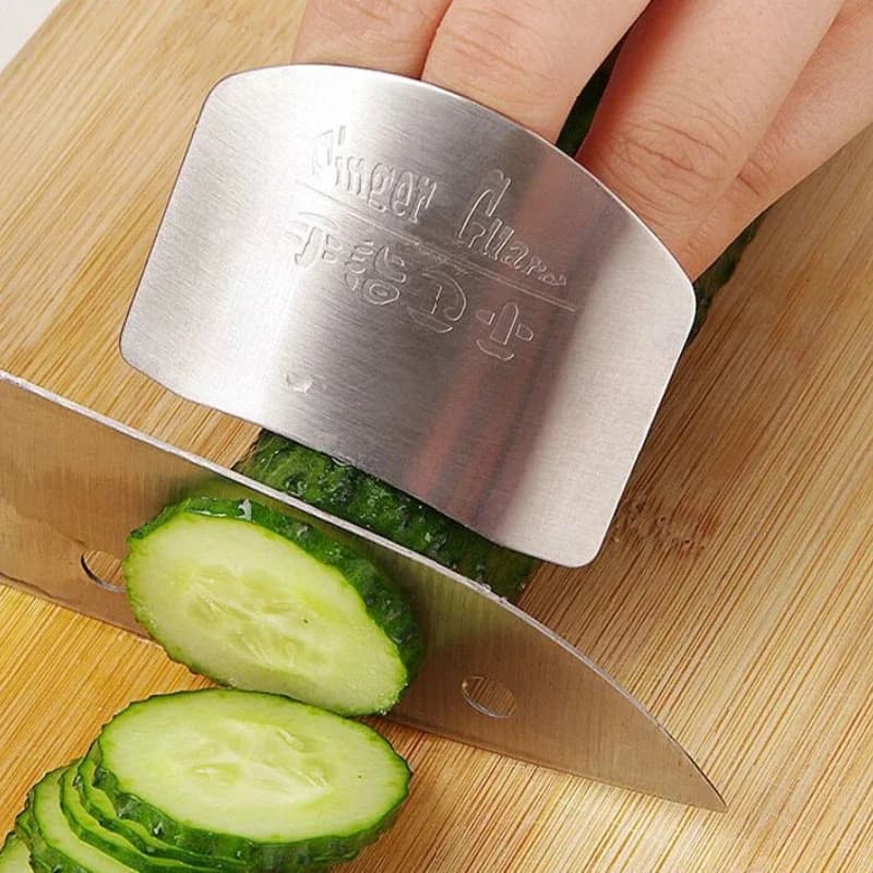 Kitchen Cooking Tools Stainless Steel Finger Hand Protector Guard Personalized Design Chop Safe Slice Knife