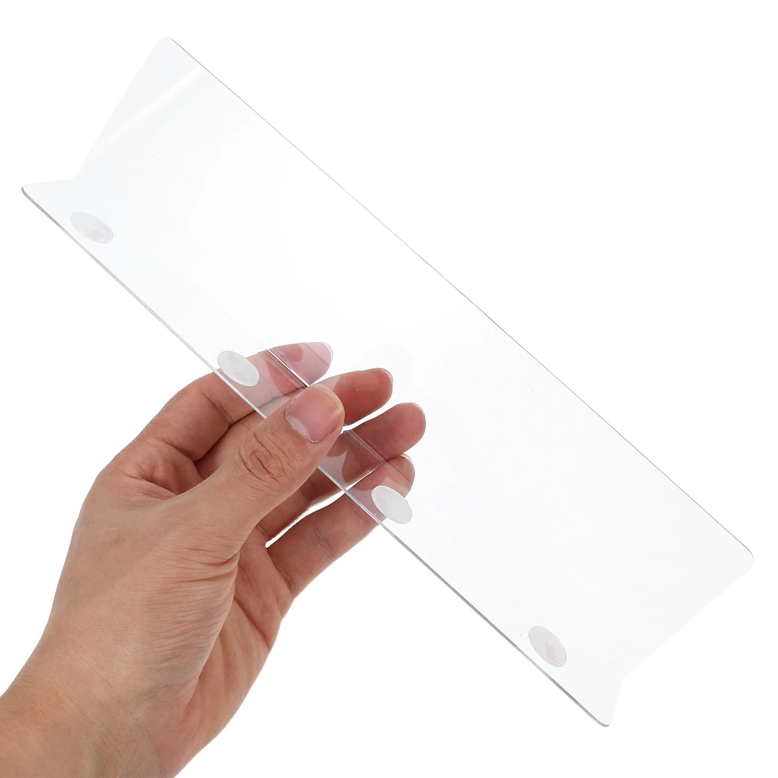 8Pcs Acrylic Shelf Dividers Clear Closet Divider Boards Adjustable Storage Organizers for Towels Sweaters Handbags Office Home