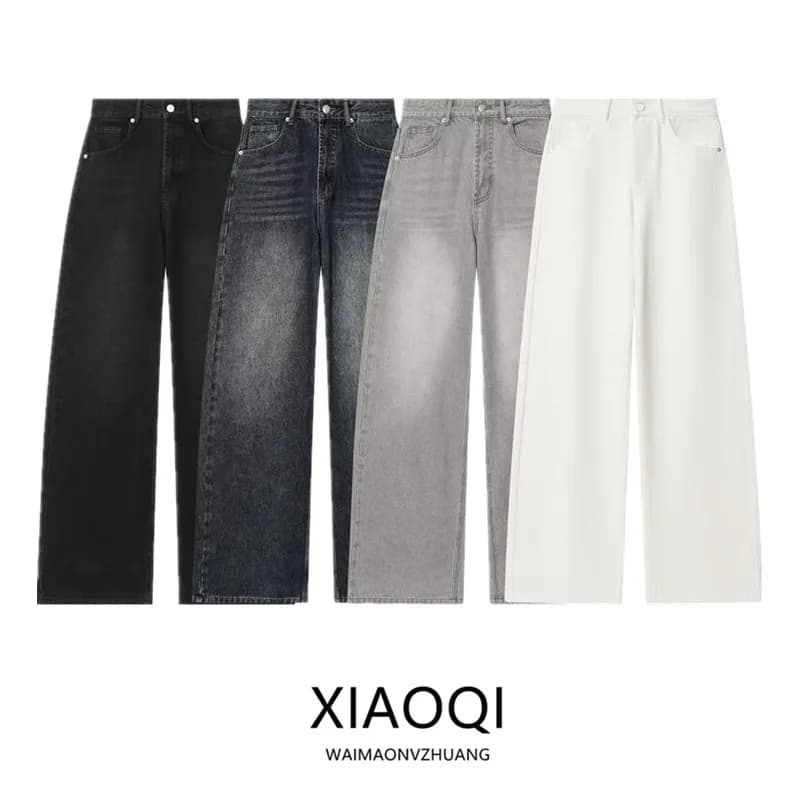 Women's High Waist Wide Leg Jeans Casual Versatile New Arrival Winter 2025 Loose Fit Comfortable Bootcut Denim Trousers