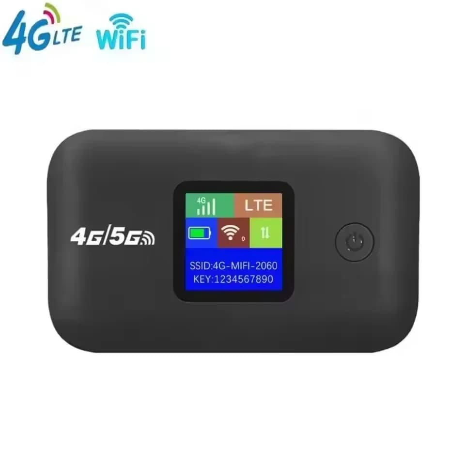 4G/5G Mobile WIFI Router 150Mbps 4G LTE Wireless Router 3500mA Portable Pocket MiFi Modem Mobile Wifi Hotspot with Sim Card Slot