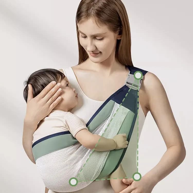 New Ergonomic Front Carry Baby Carrier with Hip Seat Lightweight Infant Sling for Newborn to Toddler 0-24M, All-Season Backpacks