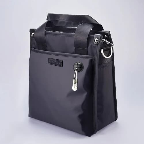 Casual Oxford Cloth Men's Briefcase Vertical Nylon Canvas Shoulder Bag Business Handbag Soft Handle for Young Men