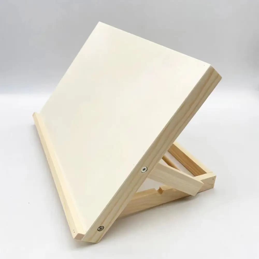 Foldable Tabletop Easel Adjustable Lightweight Wood Drawing Easel Art Supply Portable Sketching Painting Board Students Artist