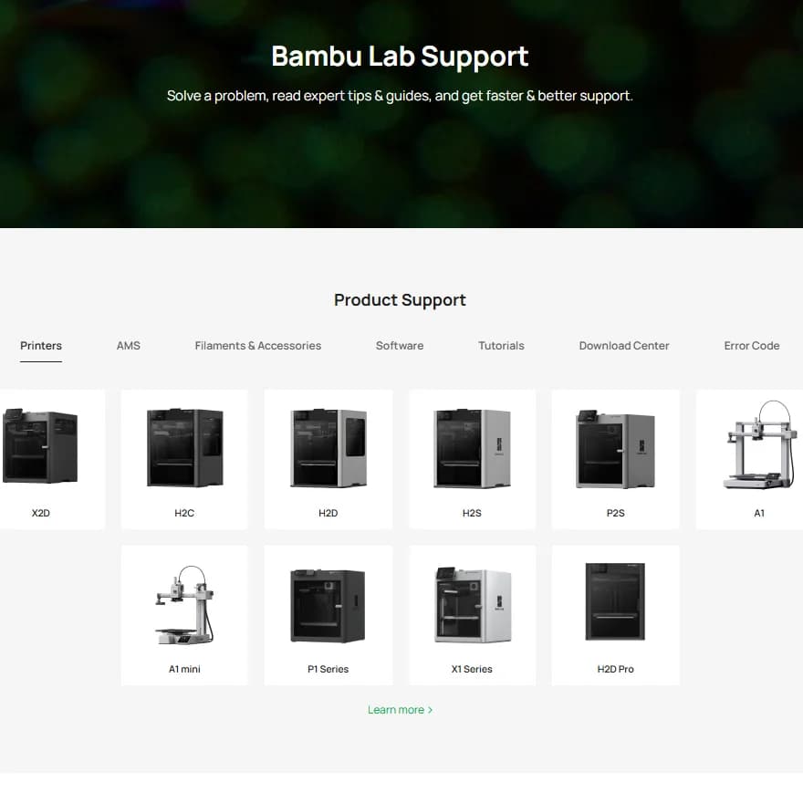 3D Printer Spare Parts After-sales Accessories Wholesale Orders