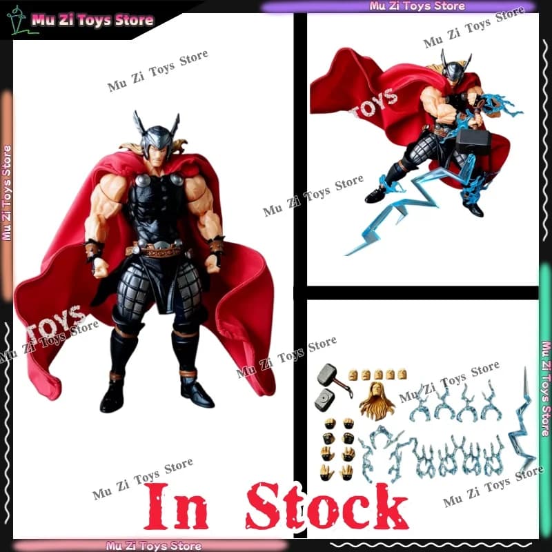 【In Stock】New BCTOYS Thor Figure Joint Strengthened Marvel Avengers Thor Action Figure KO Toy Gift