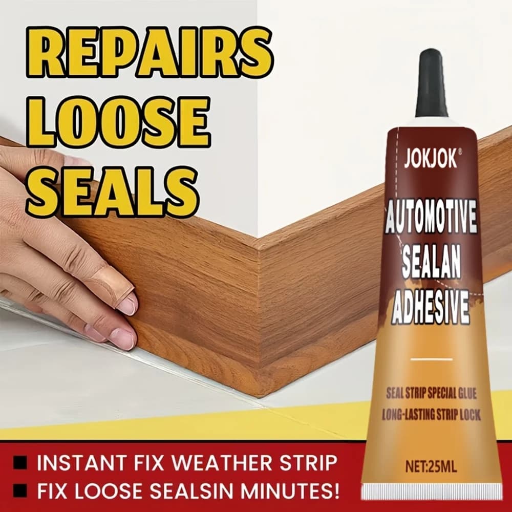 A Powerful Adhesive That Doesn't Require Nails, Suitable for Baseboards, Featuring High-Viscosity Transparent Soft Glue, Ideal F