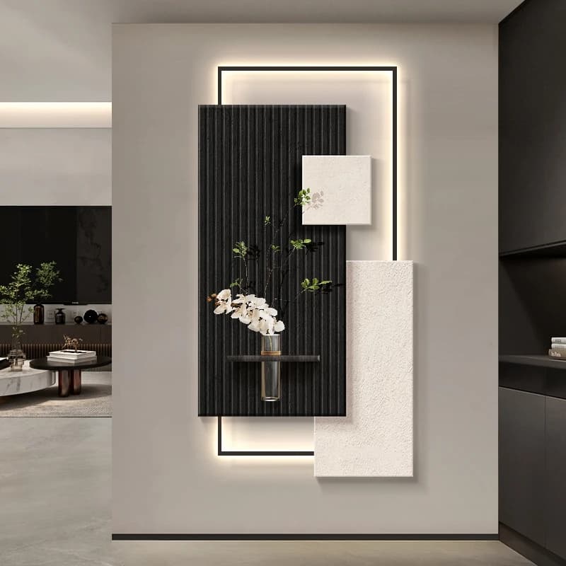 Modern LED Wall Lamp For Living Room Background Entrance Hall Study Hanging Painting Corridor Lustre Home Decorationmural Light