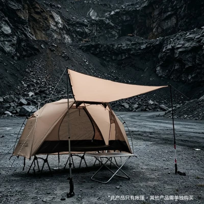 MOUNTAINHIKER Single Person Camp Bed Tent Outdoor Waterproof Rainproof Multi-Purpose Leisure Camping Shelter for Hiking And Trav