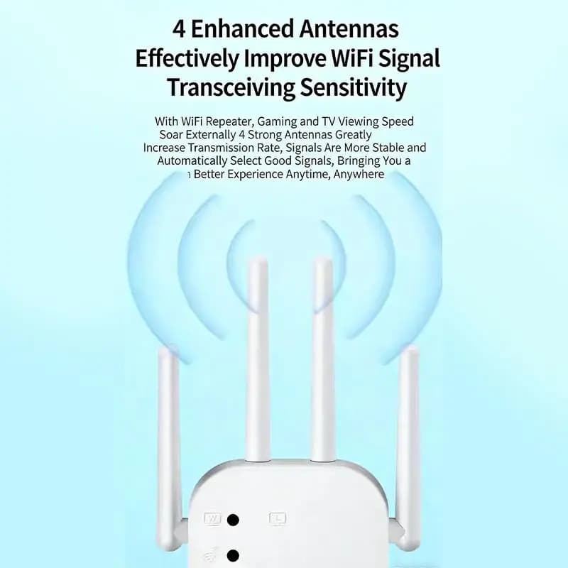 * New WALRAM 300Mbps Wireless WiFi Repeater 2.4G Signal Router 802.11N Long Range Wireless WiFi Extender Amplifier WIFI Booster