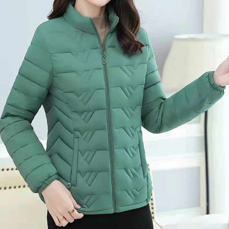 Autumn Winter Down Parkas Cotton Jackets in Large Sizes Appear Women's Clothing Slim Fashion Middle-aged Harajuku Casual Tops