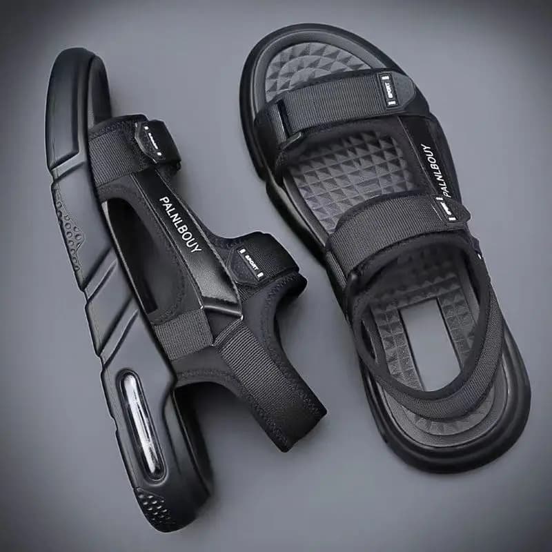 Men's Sandals 2023 New Summer Outdoor Anti-slip Sports Casual Dual-purpose Beach Water Shoes Slip-On EVA Flat Heel Sandals