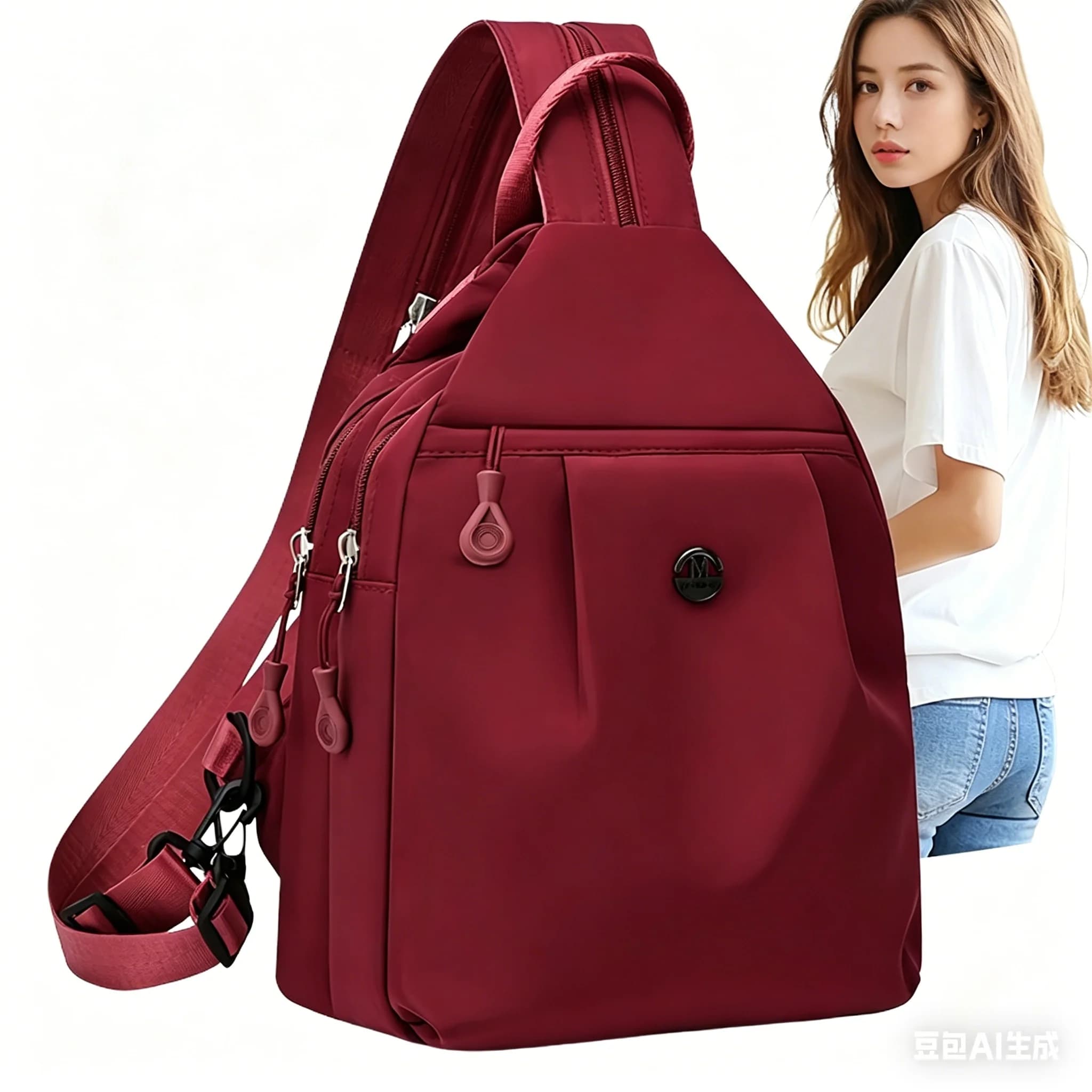 Women's Mini Backpack: Single-Shoulder, Dual-Use, Casual, Lightweight, Small Crossbody Bag – Fashionable Commuter Bag