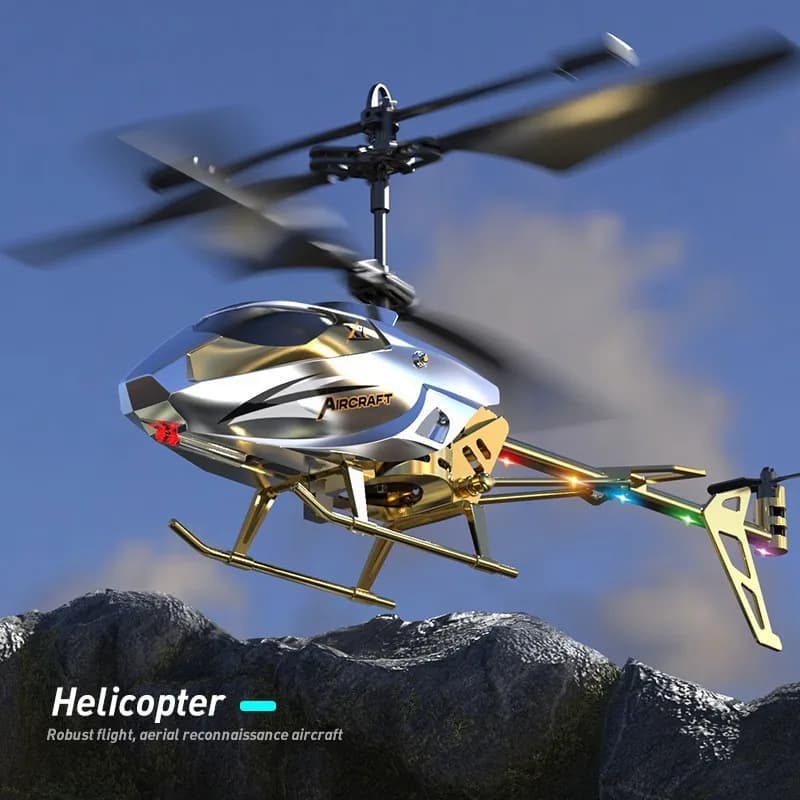 3.5CH RC Helicopter with Light Fall Resistant XK913 Remote Control Helicopter Plane Aircraft Indoor Flying Kid Toy Gift for Boy