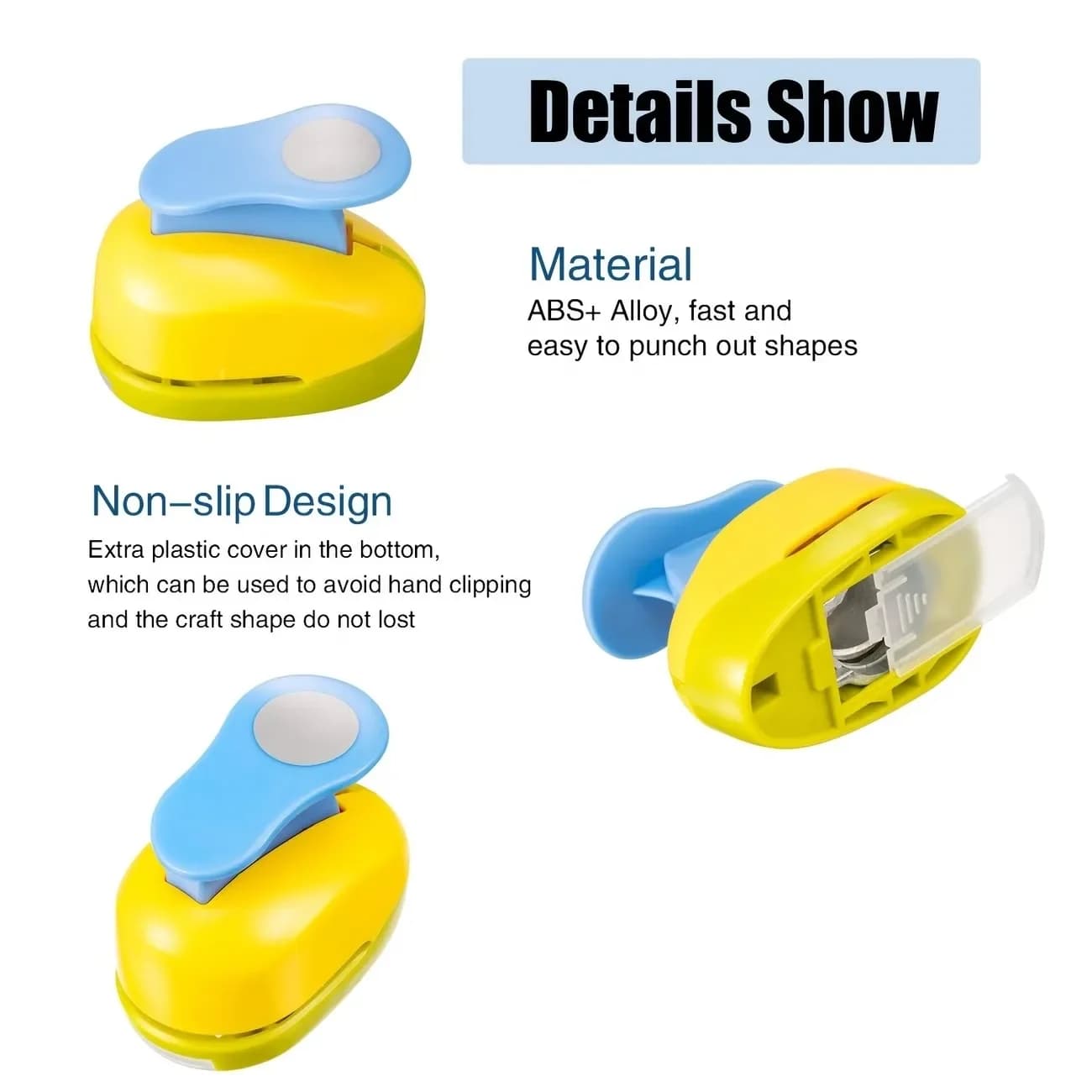 Craft Hole Punch Circle Round Paper Craft Hole Puncher Tool Card DIY Scrapbook Cutter Penebuk Penebuk Lubang Kertas