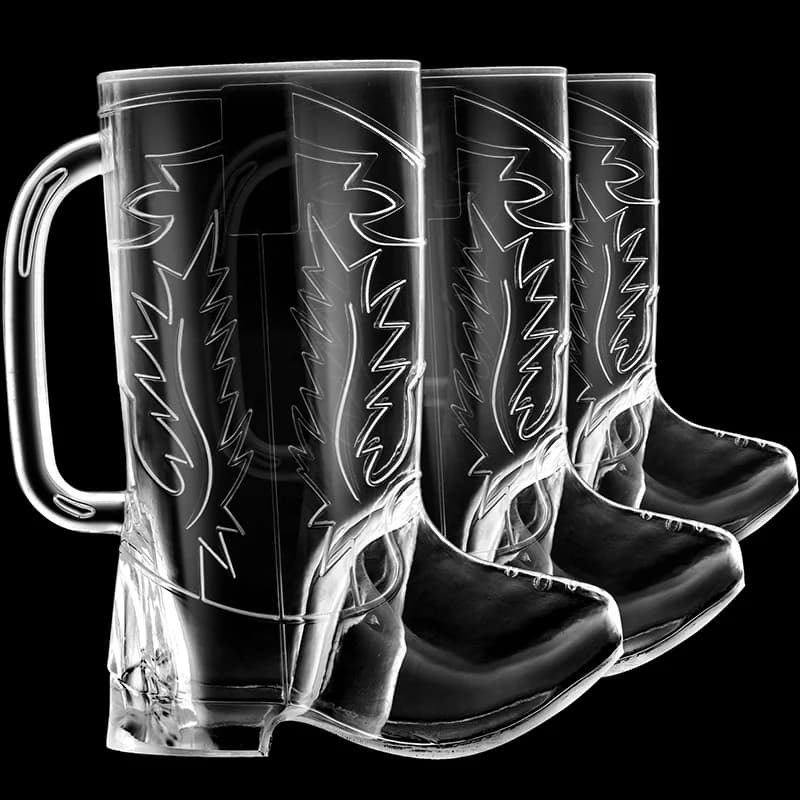 Boot Glass Cocktail Beer Cup Milk Tea Cups Simple Juice Drink Mug Drinkware Coffee Latte Cups Wine Glasses Water Bottles