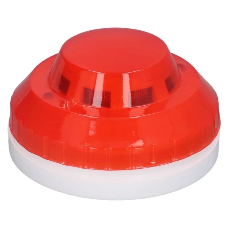 Smoke Detector Photoelectric Prevent Interference Small Wired Fire Alarm For Home Hotel Factory DC 12-24V